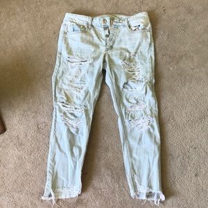 American Eagle Mom Ripped Jeans